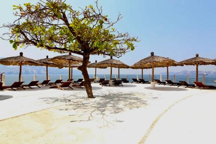 Suite Frente Al Mar En El Corazon De 아카풀코 외부 사진