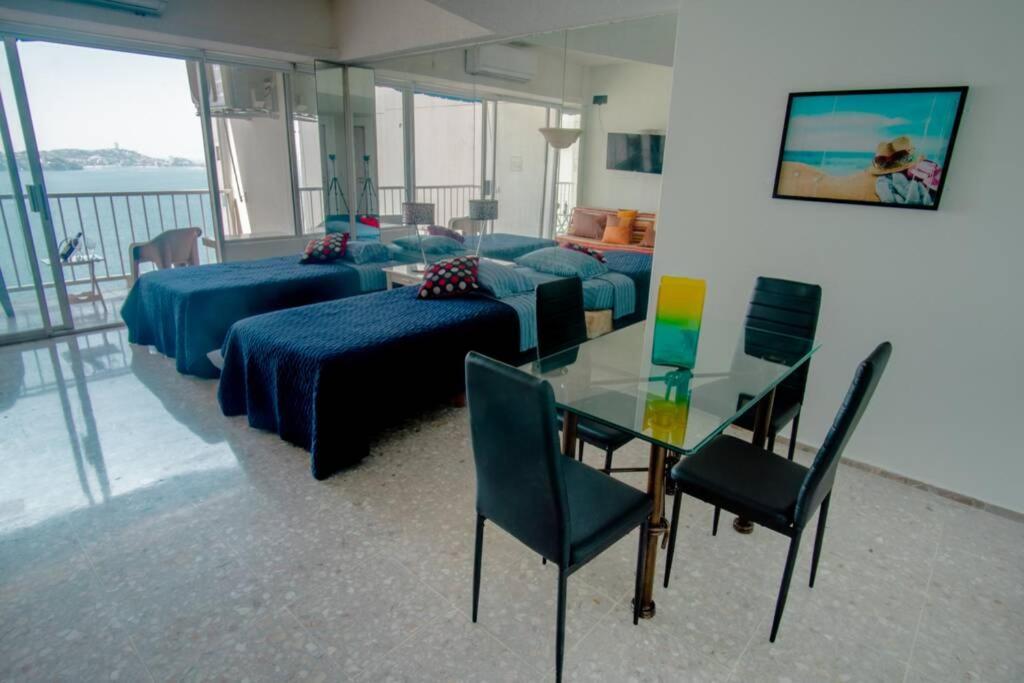 Suite Frente Al Mar En El Corazon De 아카풀코 외부 사진